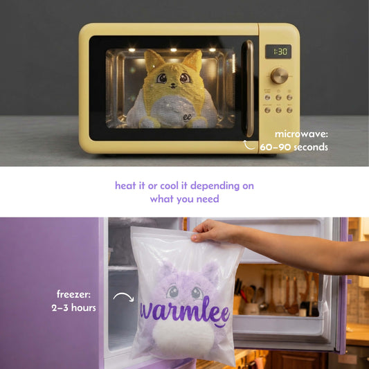 Warmlee's Heatable Weighted Plushie (Blue)