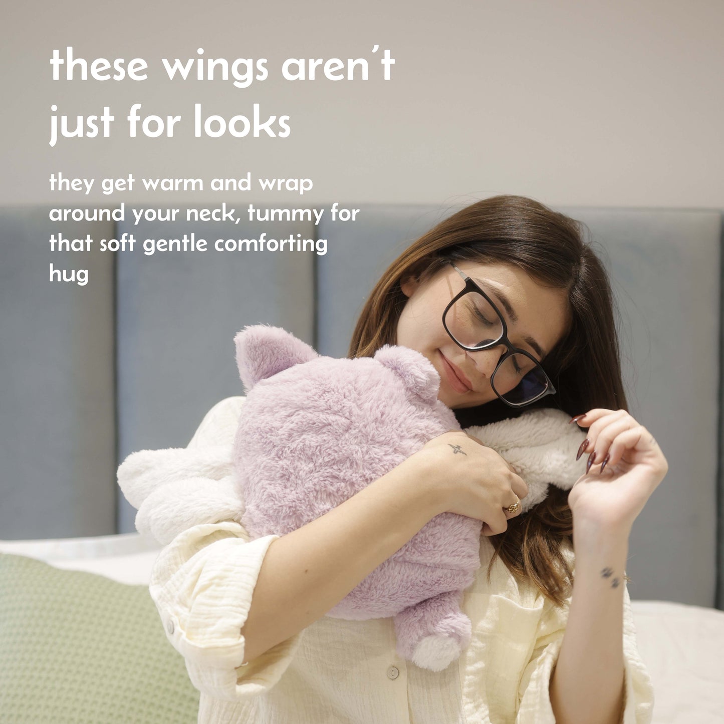 Warmlee's Heatable Weighted Plushie (Purple)
