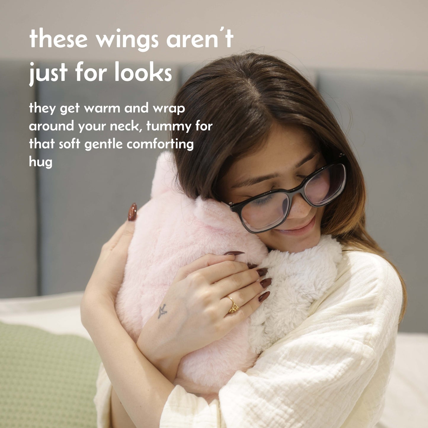 Warmlee's Heatable Weighted Plushie (Pink)