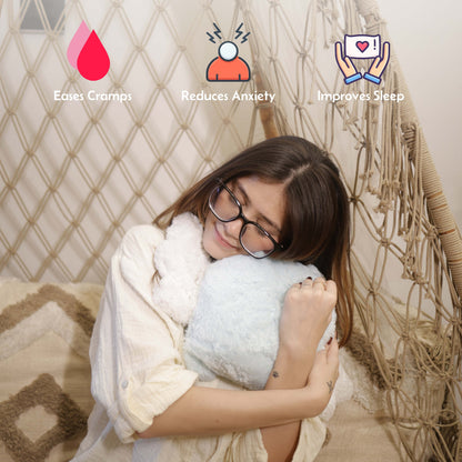 Warmlee's Heatable Weighted Plushie (Blue)