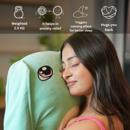 Warmlee's Weighted Stuffed Plushie (Sea Green)