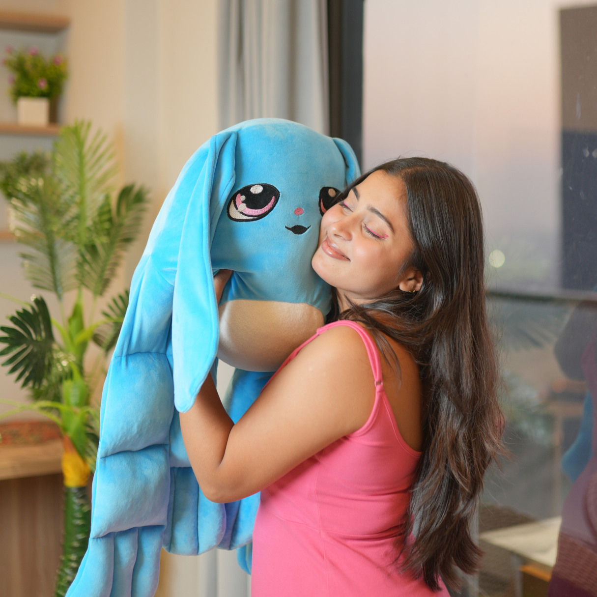 Warmlee's Weighted Stuffed Plushie (Blue)
