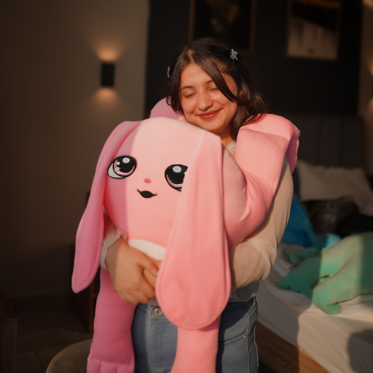 Warmlee's Weighted Stuffed Plushie (Pink)