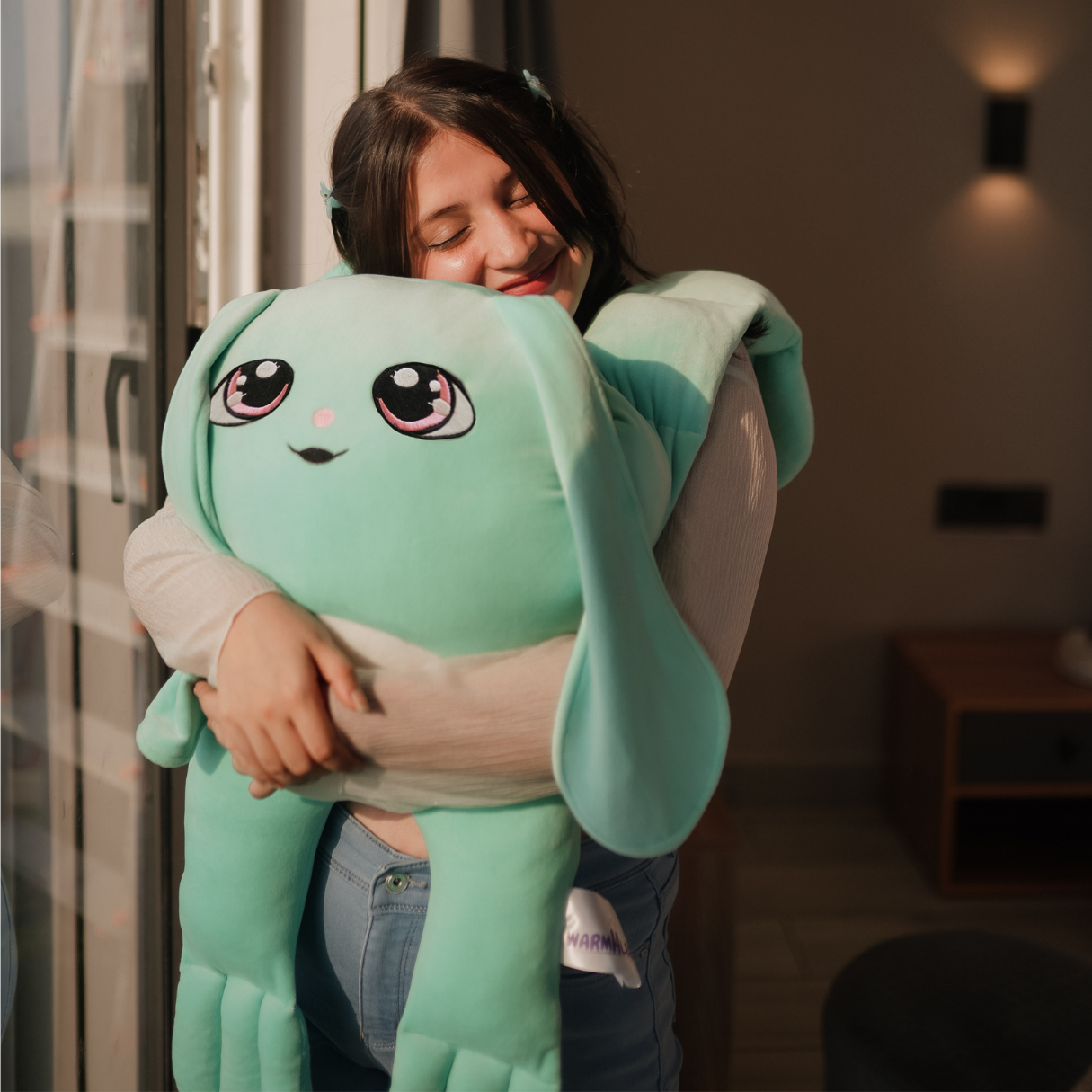 Warmlee's Weighted Stuffed Plushie (Sea Green)