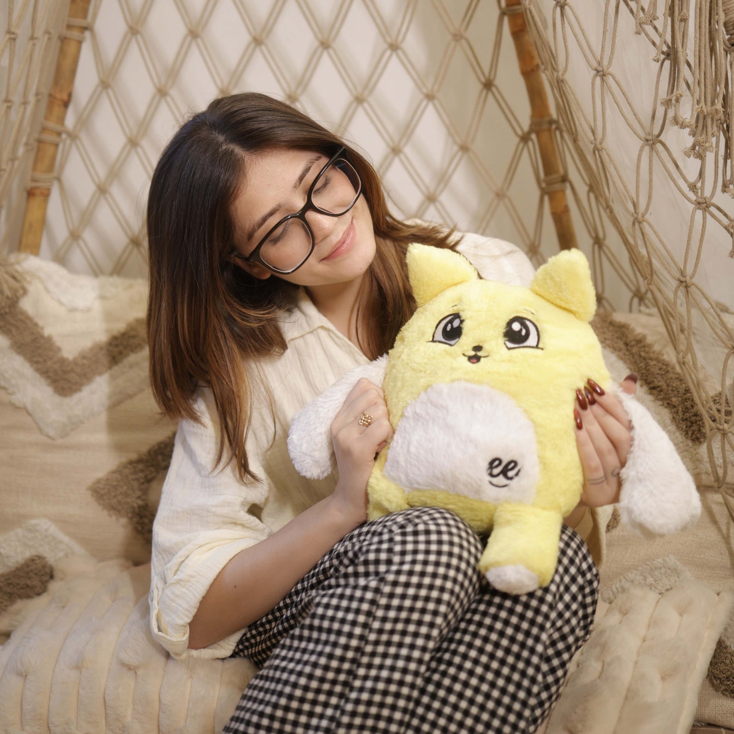 Warmlee's Heatable Weighted Plushie (Yellow)