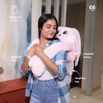 Warmlee's Weighted Stuffed Plushie (Pink) Pre-order
